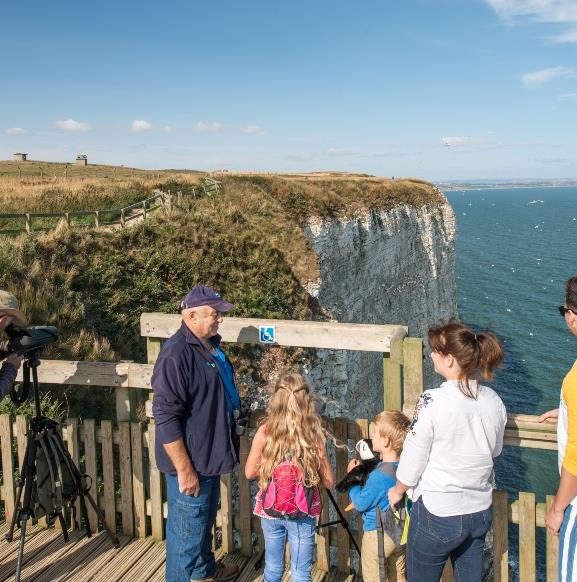 can you take dogs to bempton cliffs