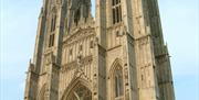 Lovely Gothic architecture of Beverley Minster in East Yorkshire.