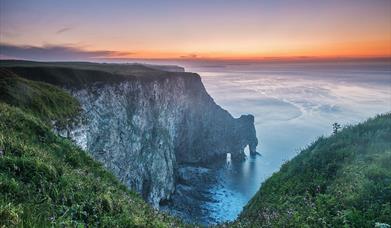 Bempton Cliffs in East Yorkshire by George Stoyle