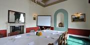 A conference and events room at Cave Castle in East Yorkshire.