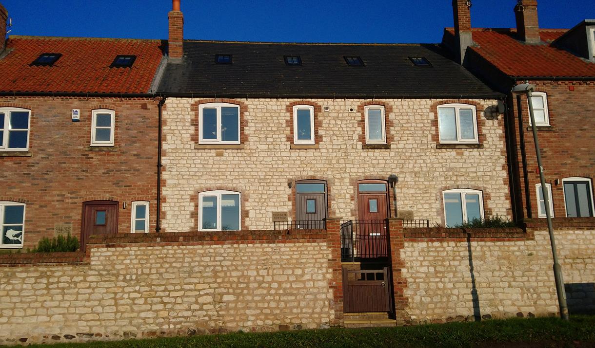 The exterior of East Newk Holiday Cottage, Flamborough, East Yorkshire.