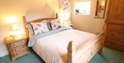 A double bedroom at Drewton Cottages in East Yorksire.