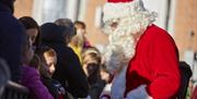 Santa at Beverley Festival of Christmas
