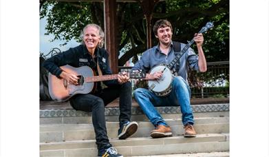 Brooks Williams and Dan Walsh in concert in Beverley