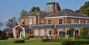 The grounds and exterior of Belvedere Hotel & Golf Cubhouse in East Yorkshire.