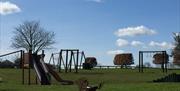 The children's play area at Burton Constable Holiday Park in East Yorkshire.