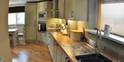 A kitchen at the Expanse apartments in East Yorkshire.