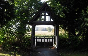 Cowick Church lych gate, Cowick, East Yorkshire