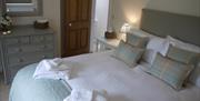 The double bedroom for Stracey Cottage at Estate Escapes in East Yorkshire.