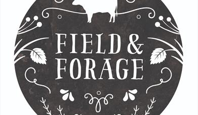 Field & Forage black and white logo, in East Yorkshire
