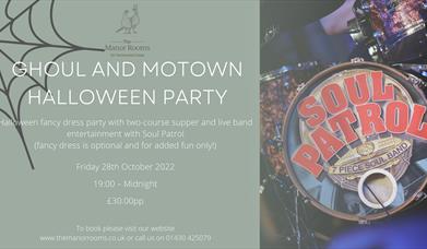 GHOUL AND MOTOWN HALLOWEEN PARTY!