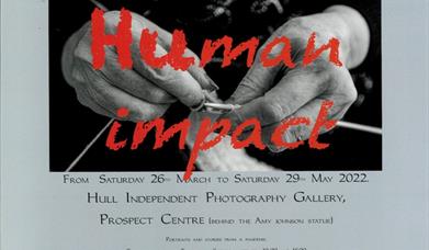 Human Impact Exhibition Poster
