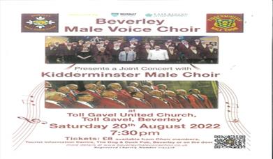 Poster of Male Voice Choir Concert