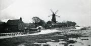 Hessle Mill, when in use, at Humber Bridge Country Park, Hessle, East Yorkshire
