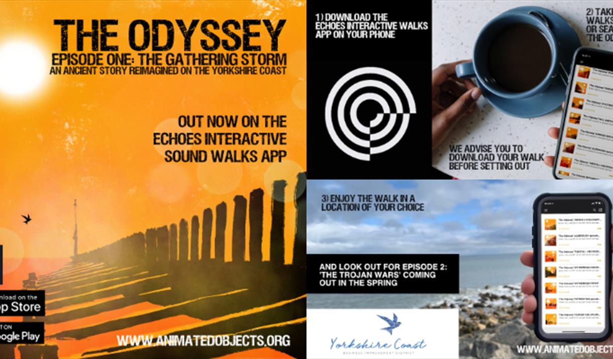 'The Odyssey' GEOLOCATION DISCOVERY TRAIL. Chapter One - 'The Gathering Storm'