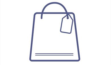 An image of a shopping bag logo