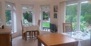 The dining room at Eastdale Bed & Breakfast, North Ferriby, East Yorkshire.
