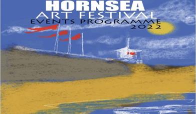 Painting of Beach scene at Hornsea