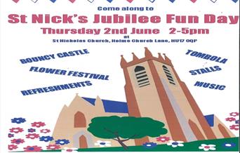 poster for St Nicks Jubilee Fun Day