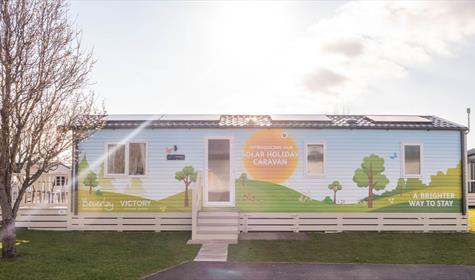 The UK’s First Entirely Solar-Powered Holiday Caravan is on the English Riviera
