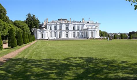 Oldway Mansion; once home to the Singer family