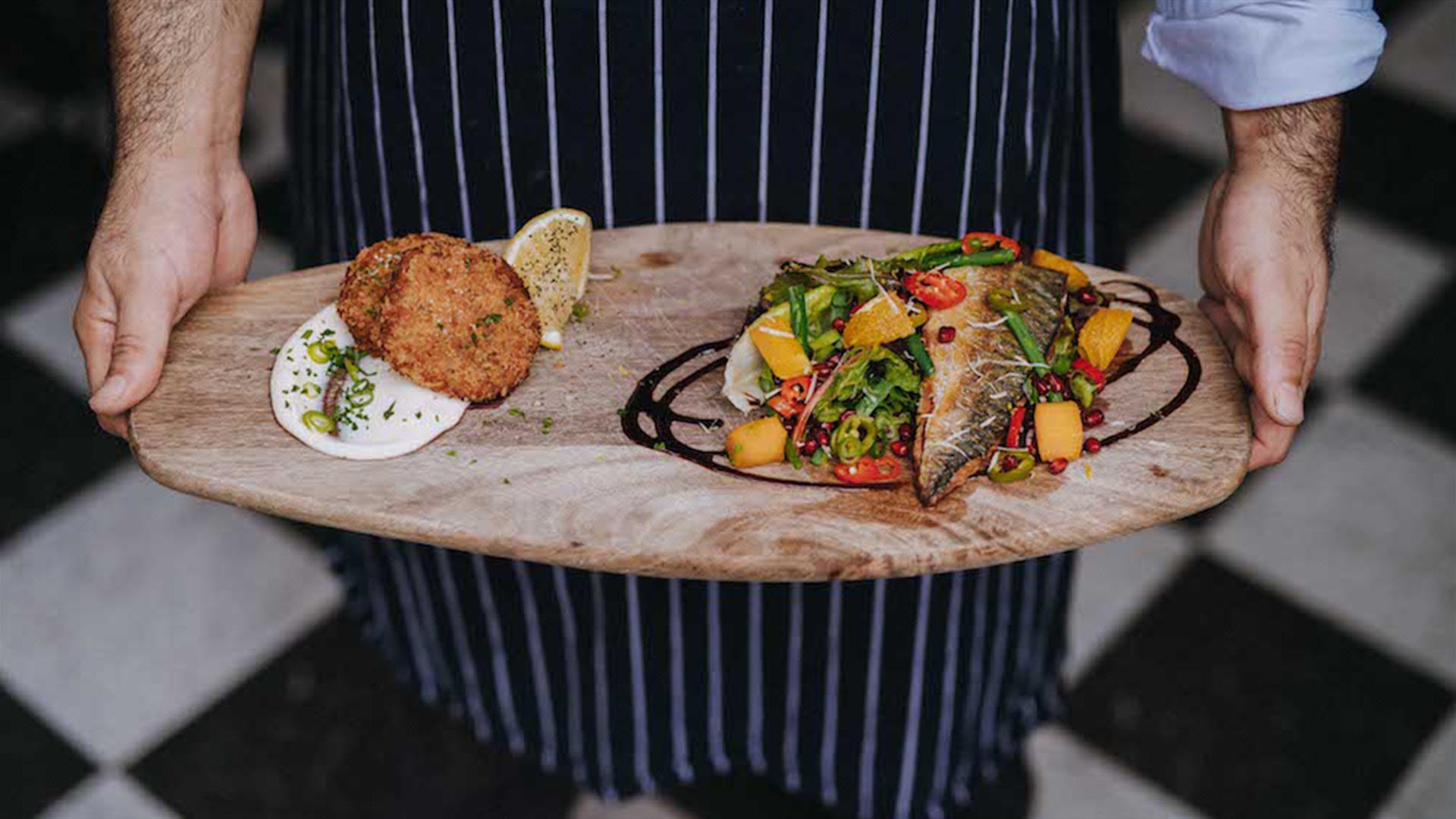 Mario's recipe fresh Brixham mackerel fish cakes English Riviera