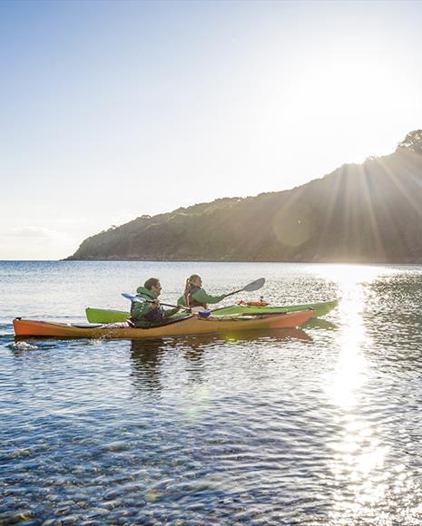 The English Riviera is heaven for canoeing, kayaking and sea kayaking.