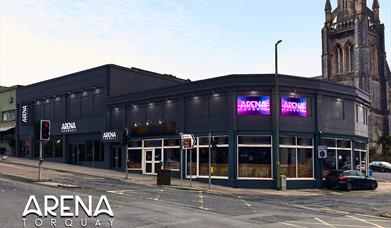 exterior artist impression of arena torquay on 39-41 torwood street