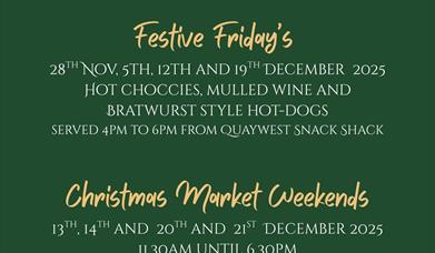Quaywest Christmas Market, Quaywest Paignton