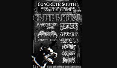 Concrete South-HARDCORE MUSIC ALL-DAYER, Arena
