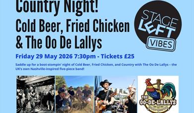 Stage Left Vibes: Cold Beer, Fried Chicken, and Country with The Oo De Lallys