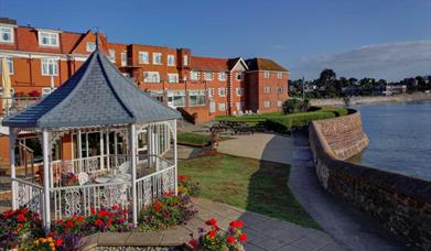Garden at Livermead Cliff Hotel, Torquay, Devon