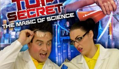 Top Secret - The Magic of Science, new for 2025, Babbacombe Theatre, Torquay, Devon
