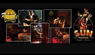 Sun Records logo and performers 