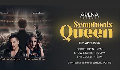Symphonix Queen, Arena