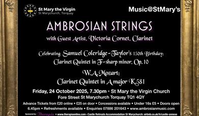 Samuel Coleridge-Taylor's 150th Birthday Celebration