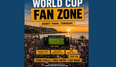World Cup Fan Zone, Abbey Park, Torquay
