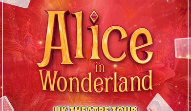 Alice in wonderland adult panto, Babbacombe Theatre, Torquay, Devon
