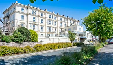Rear of TLH Victoria Hotel, Torquay, Devon