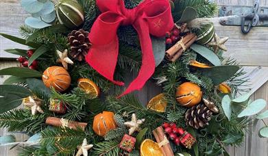 Christmas Wreath Making Workshop - Occombe Farm