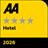4 AA Silver Stars