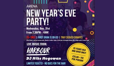 New Years Eve at Arena Torquay