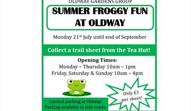 Summer Froggy Fun at Oldway, Oldway Mansion, Paignton