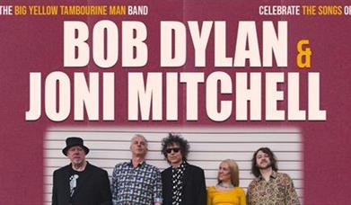 Royal Lyceum Theatre The Big Yellow Tambourine Man Band: Celebrating the songs of Bob Dylan & Joni Mitchell