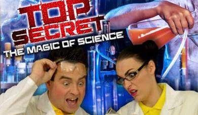 Top Secret - The Magic of Science, new for 2025, Babbacombe Theatre, Torquay, Devon
