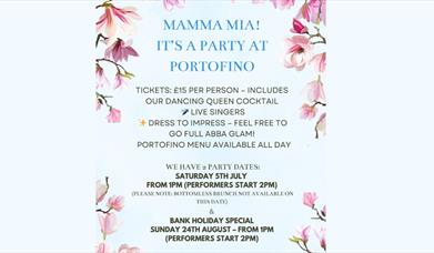 Mamma Mia Party, Portofino