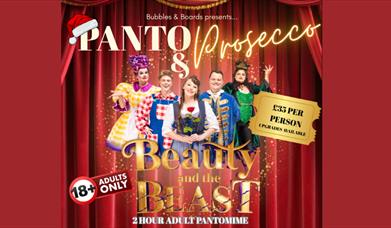Bubbles & Boards presents… Panto & Prosecco, Arena Torquay