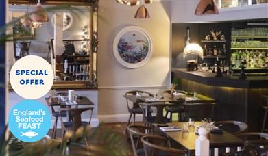 Interior, England’s Seafood Feast Lunch at The Elephant