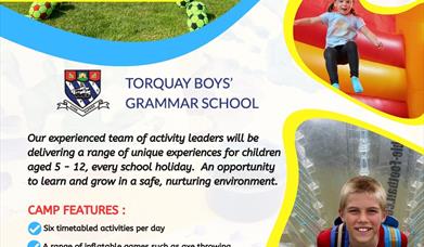 October Half Term Multi-Activity Holiday Camp Torquay