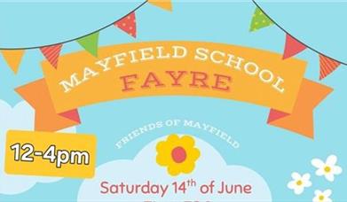 Mayfield School Summer Fayre picture of a fairground carousel.